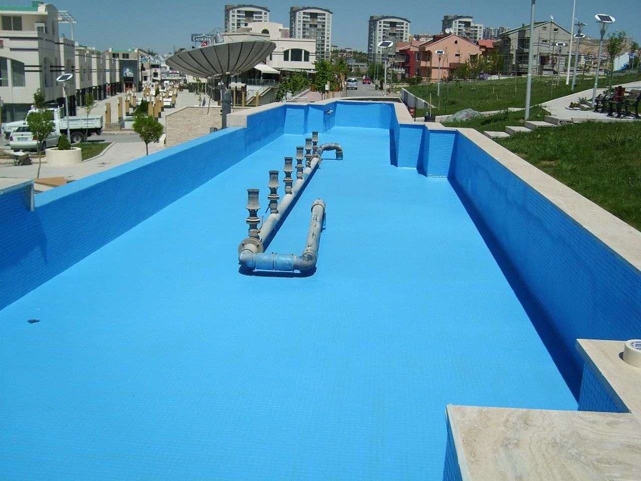 Havuzlarda Polyurea su yalıtımı